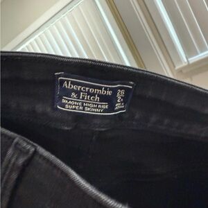 Abercrombie & Fitch Black Skinny Jeans